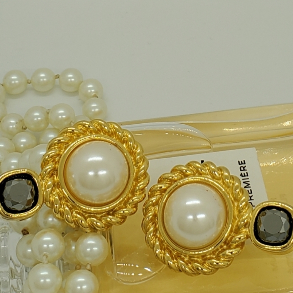 Vintage Givenchy Rare Luxurious Signed Earrings